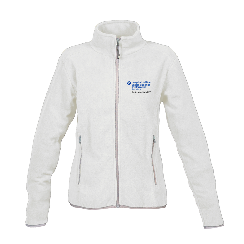 forro polar esimar, forro polar blanco mujer, forro polar blanco manga larga blanco